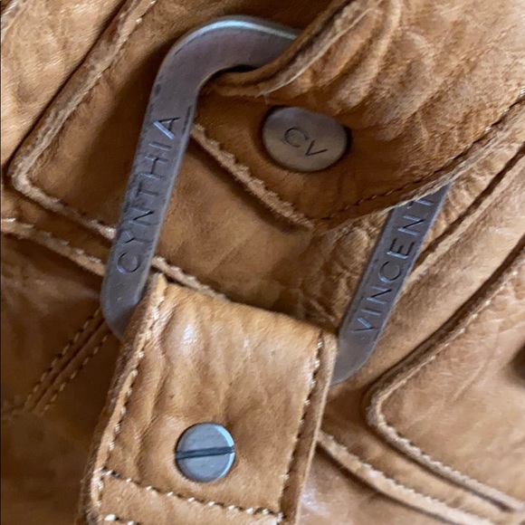 Cynthia Vincent Chanel soft leather tote bag purse - Picture 7 of 10